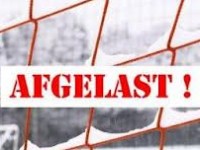 Training van maandag 11 maart afgelast!